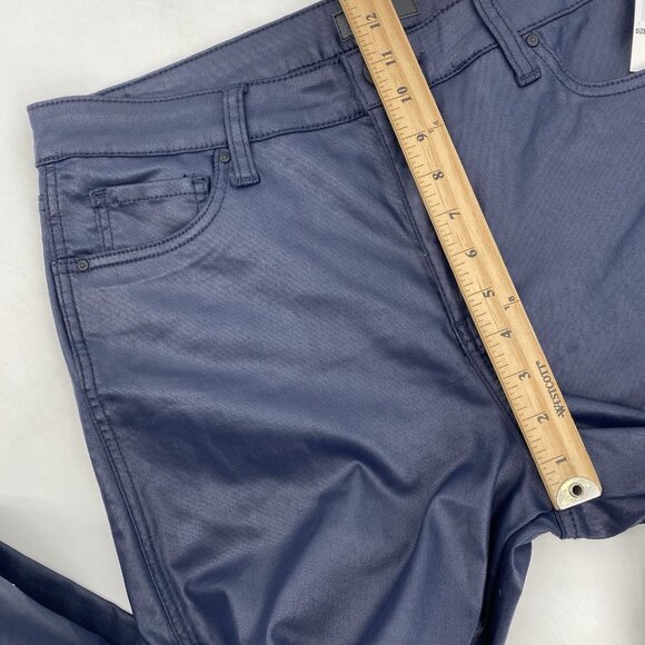 Kut From The Kloth Size 14 High Rise Mia Fab Ab Toothpick Jeans Nightfall Coated - Picture 6 of 11